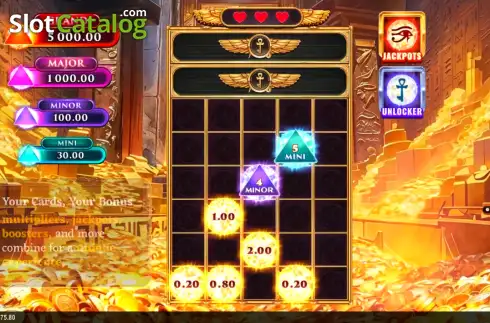 Скрин3. Links of Ra ASSEMBL'EM POWER COMBO слот