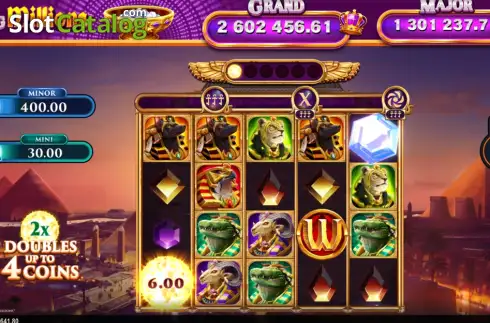 Скрин2. Links of Ra II King Millions слот