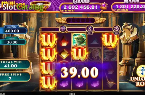 Скрин3. Links of Ra II King Millions слот