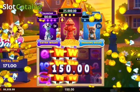 Скрин3. Paw Pack Assembl'em слот