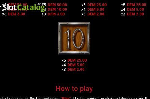 Скрин8. Spartan Warrior (Slot Exchange) слот