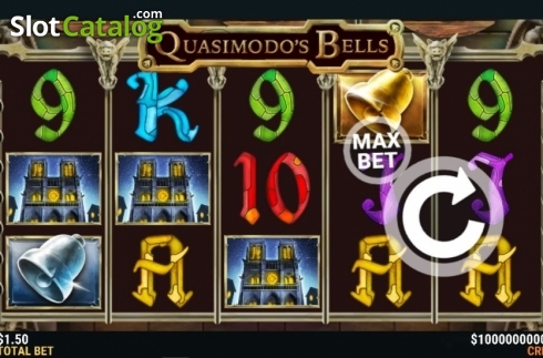 Скрин2. Quasimodo's Bells слот