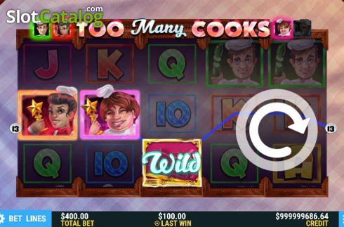 Скрин3. Too Many Cooks слот