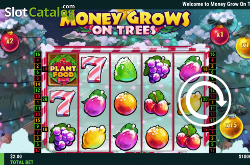 Скрин2. Money Grows on Trees Christmas Edition слот
