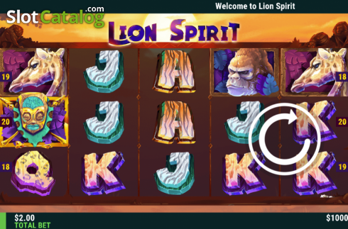 Скрин2. Lion Spirit слот
