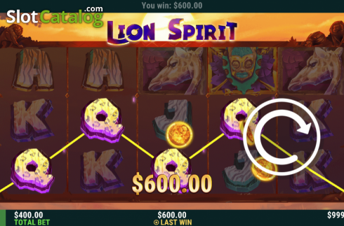 Скрин3. Lion Spirit слот