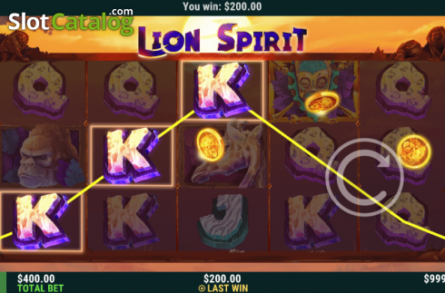 Скрин5. Lion Spirit слот