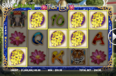 Скрин4. Thai Luck слот