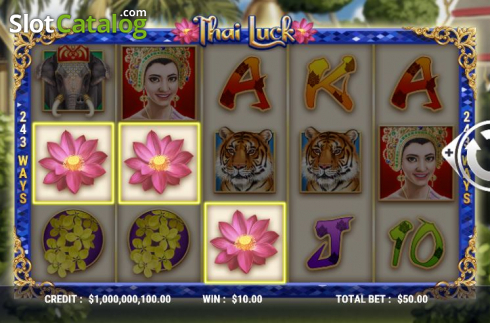 Скрин5. Thai Luck слот