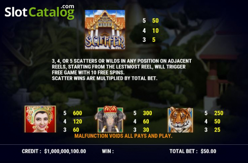 Скрин7. Thai Luck слот