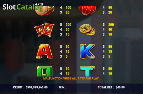 Скрин7. Fortune Lion Dance слот