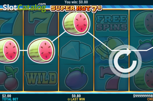 Скрин3. Super Hot 7s (Slot Factory) слот