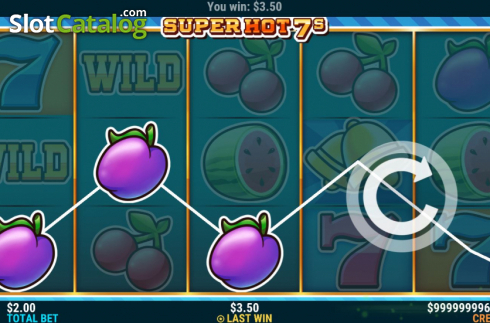 Скрин4. Super Hot 7s (Slot Factory) слот