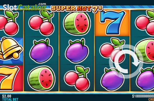 Скрин2. Super Hot 7s (Slot Factory) слот