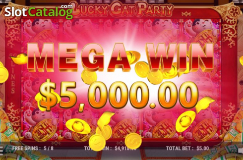 Скрин5. Lucky Cat Party слот