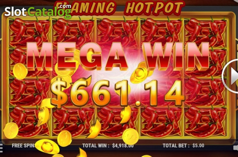 Скрин6. Flaming Hotpot слот