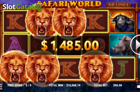 Скрин7. Safari World слот