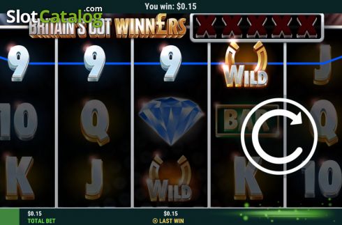 Скрин3. Britains Got Winners слот