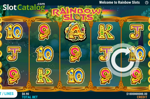 Скрин2. Rainbow Slots слот