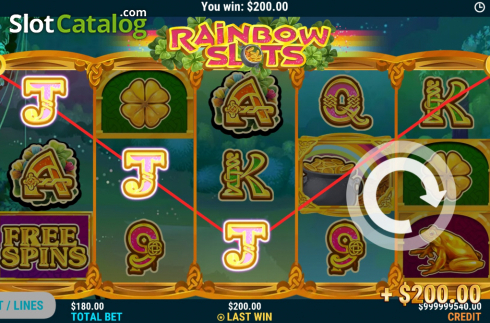 Скрин4. Rainbow Slots слот