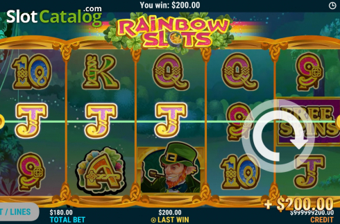 Скрин6. Rainbow Slots слот
