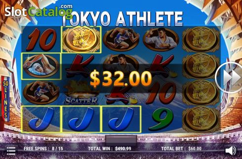 Скрин5. Tokyo Athlete слот