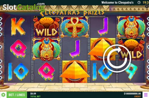 Скрин2. Cleopatras Prizes слот
