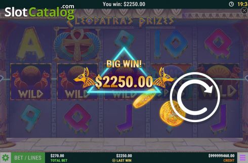 Скрин4. Cleopatras Prizes слот
