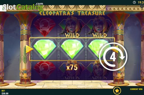 Скрин3. Cleopatras Prizes слот