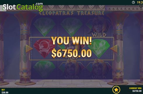 Скрин6. Cleopatras Prizes слот