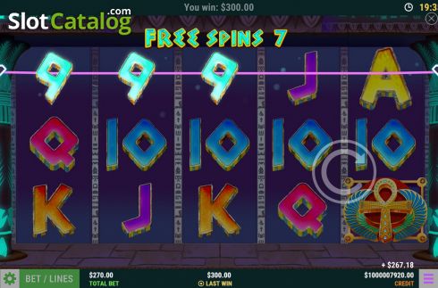 Скрин7. Cleopatras Prizes слот