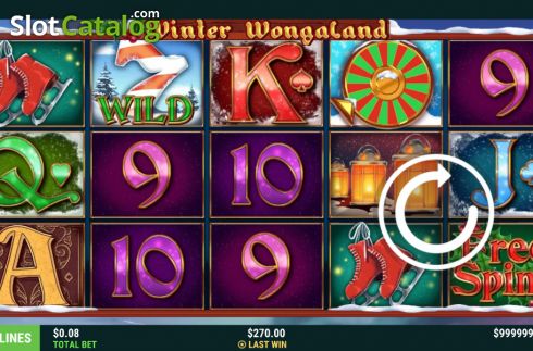 Скрин2. Winter Wongaland (Slot Factory) слот