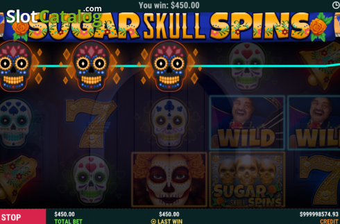 Скрин5. Sugar Skull Spins слот