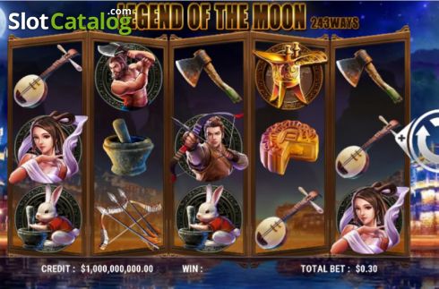 Скрин2. Legend of the Moon слот