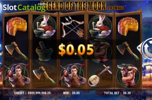 Скрин3. Legend of the Moon слот