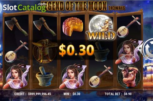 Скрин5. Legend of the Moon слот