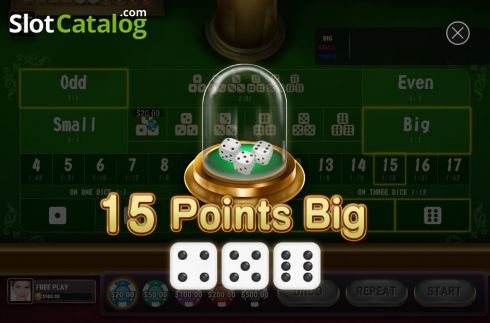 Скрин3. Sic Bo (Slot Factory) слот
