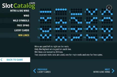 Скрин9. Vegas Lucky Cards слот
