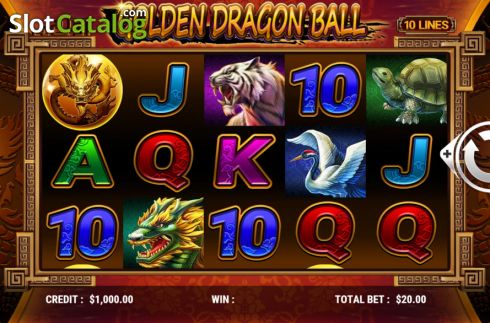 Скрин2. Golden Dragon Ball (Slot Factory) слот
