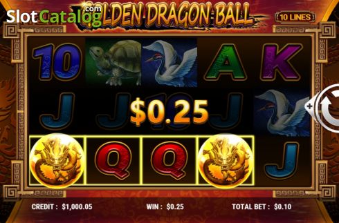 Скрин3. Golden Dragon Ball (Slot Factory) слот