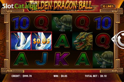 Скрин4. Golden Dragon Ball (Slot Factory) слот