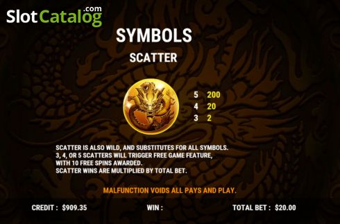 Скрин6. Golden Dragon Ball (Slot Factory) слот