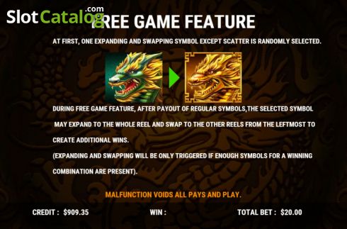 Скрин7. Golden Dragon Ball (Slot Factory) слот