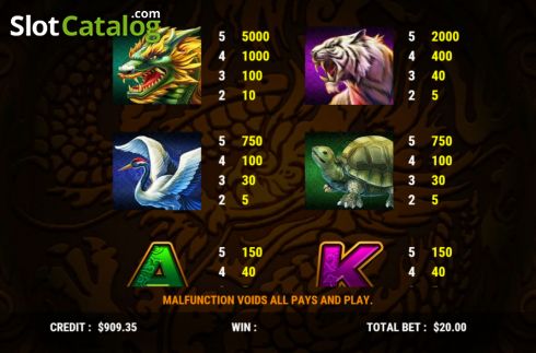 Скрин8. Golden Dragon Ball (Slot Factory) слот
