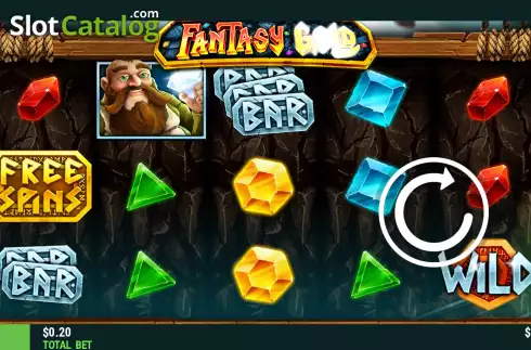 Скрин2. Fantasy Gold слот