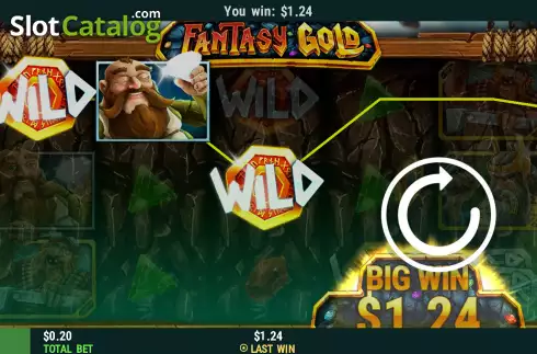 Скрин3. Fantasy Gold слот