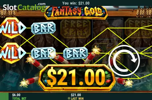 Скрин4. Fantasy Gold слот