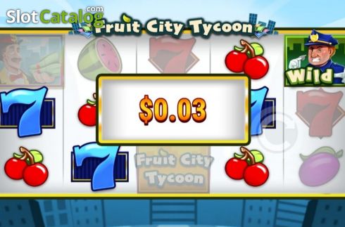 Скрин3. Fruit City Tycoon слот