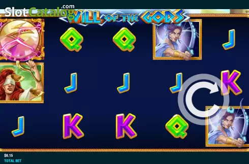 Скрин2. Will of the Gods слот