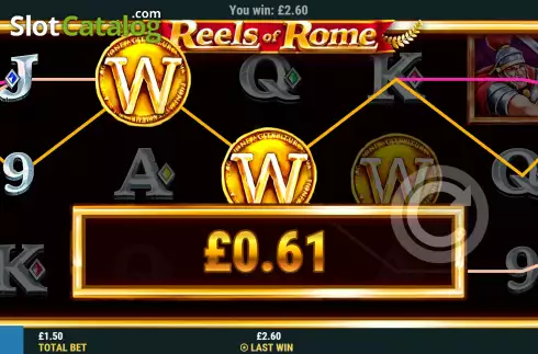 Скрин4. Reels of Rome (Slot Factory) слот